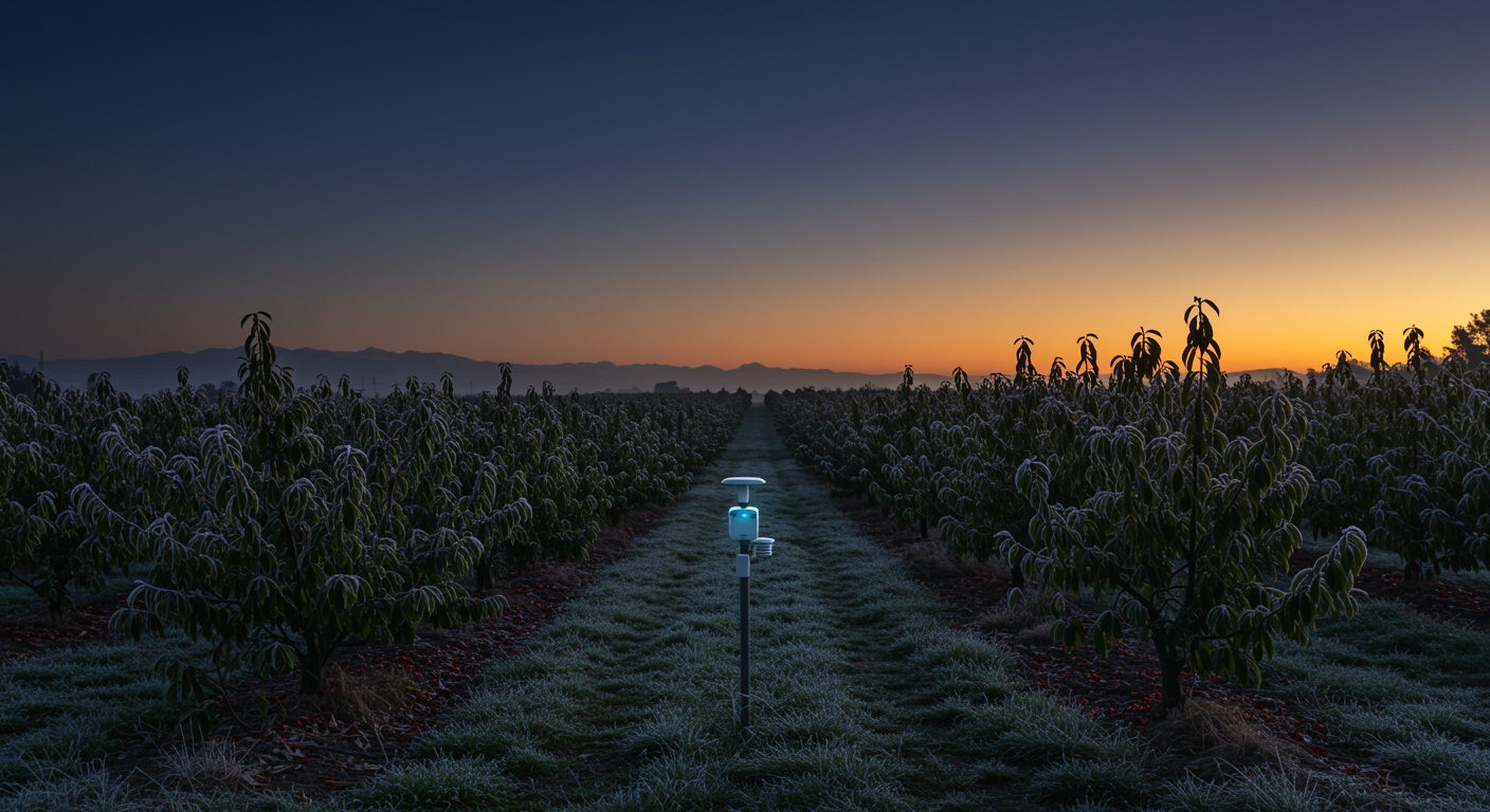 Heladas 2026 y La Niña: por qué el agro chileno necesita monitoreo IoT, no solo agua